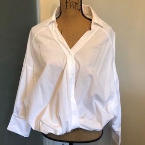 Zara poplin shirt